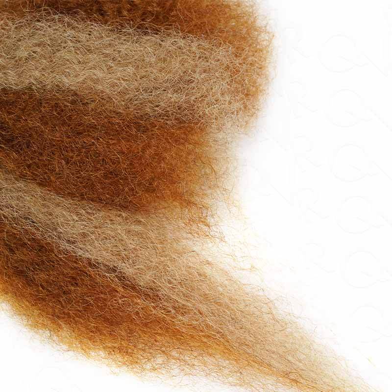 reusable afro kinky bulk human hair extensions for braiding