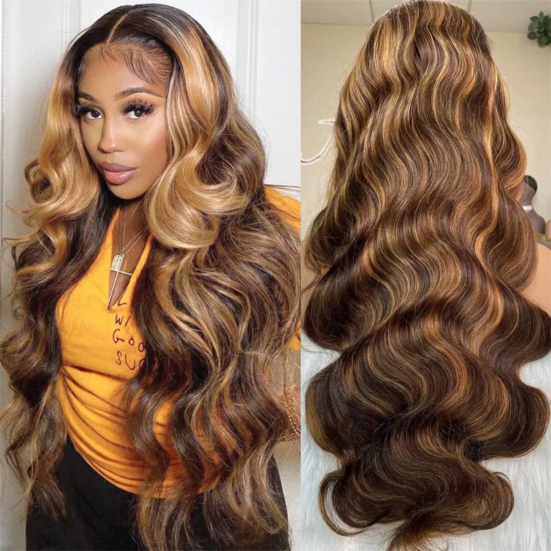 wear and go wigs with 13x4 transparent lace front