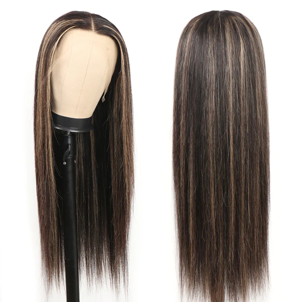 human hair lace wigs straight, perfect for black women