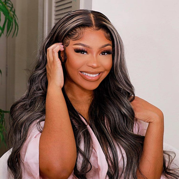 hd lace wigs blonde highlights for black women’s chic look