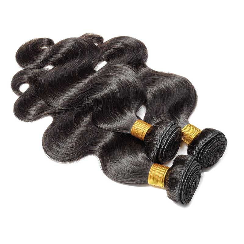 15A unprocessed human hair bundles from one donor
