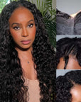 deep wave v part super natural human hair wigs