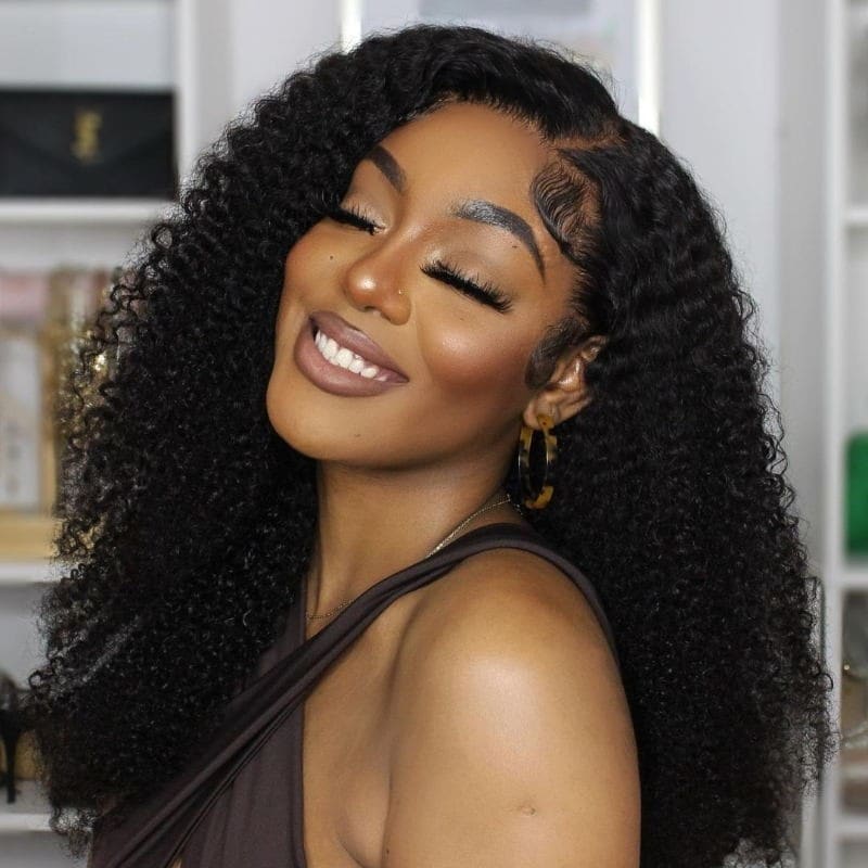 voluminous jerry curly v part human hair wigs