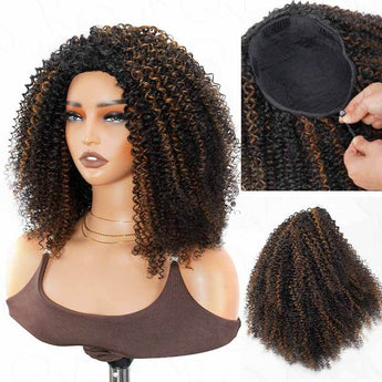 highlight 1b/30 human hair half wigs