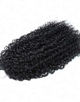 QVR Upgraded Tight Curly Feather Crochet Human Hair 3 Packs for Full Head Crochet Weave Hair Extensions
