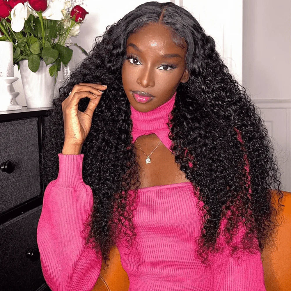 hd lace wigs human hair deep wave invisible lace for a natural look