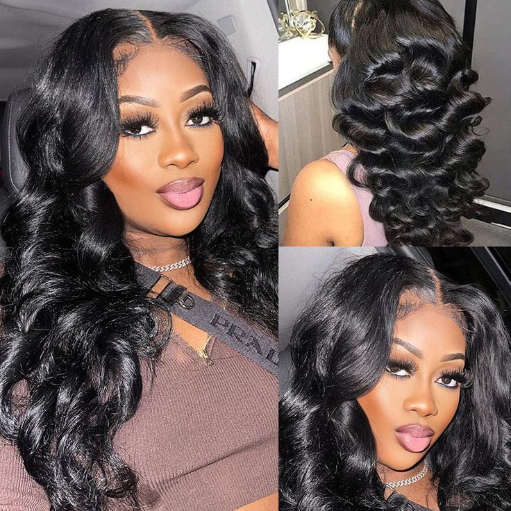 human hair lace wigs, transparent 13x4 lace frontal for flawless styling.