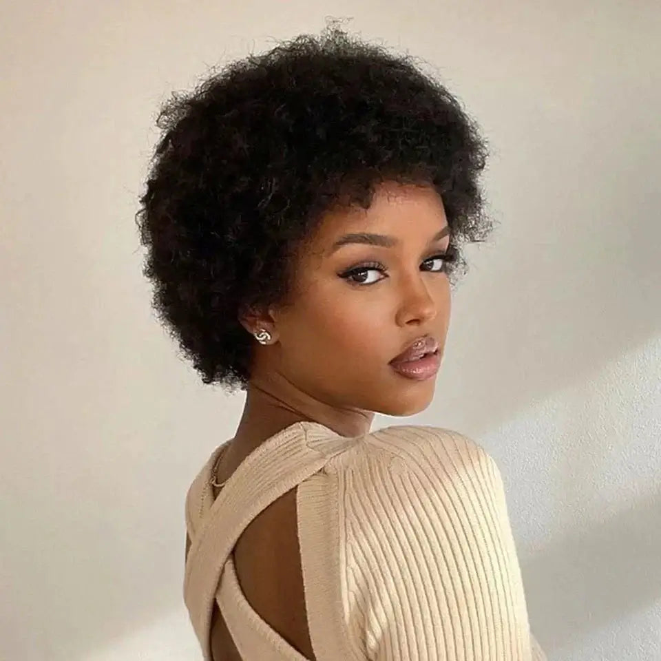 soft afro glueless lace wigs perfect for everyday slay