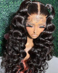 human hair lace wigs with a wedding-worthy style, offering effortless beauty.