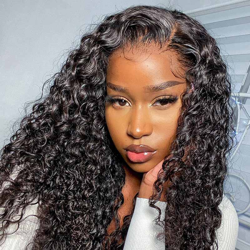 qvr human hair lace wigs 5x5 hd transparent closure