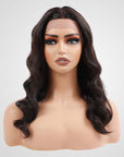 human hair wigs loose body wave style for soft black beauty