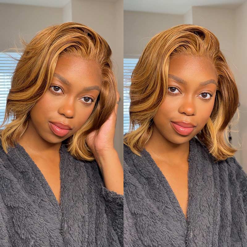 trendy short bob wigs human hair for stylish black girls