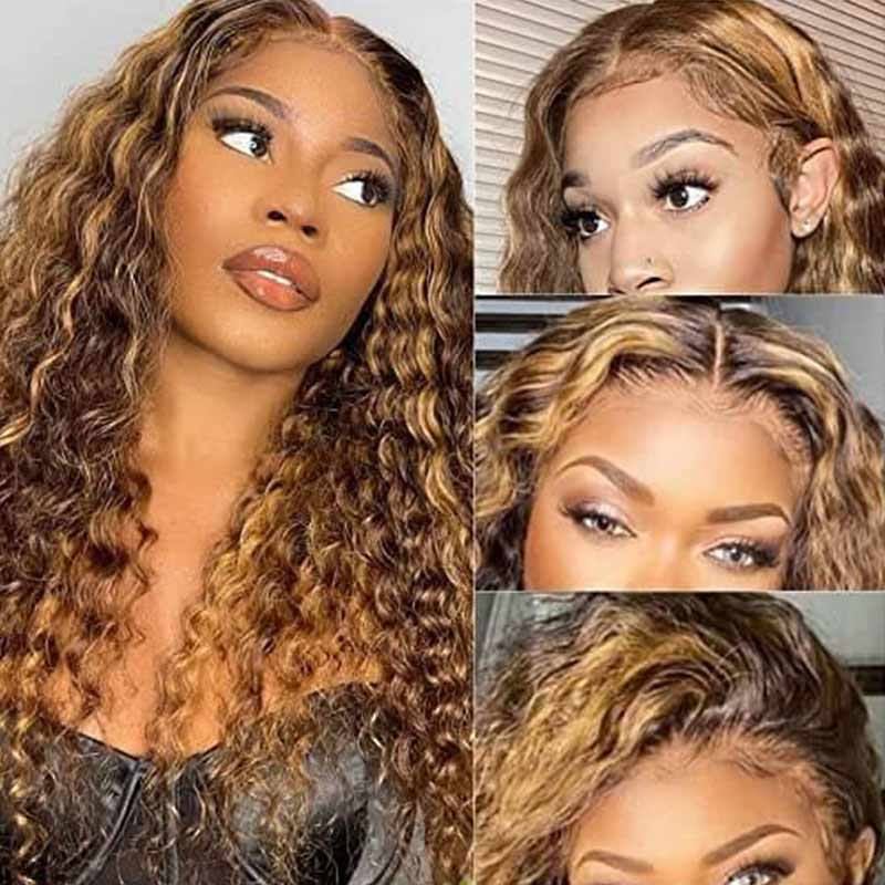 4x4 HD lace closure human hair wear and go wigs
