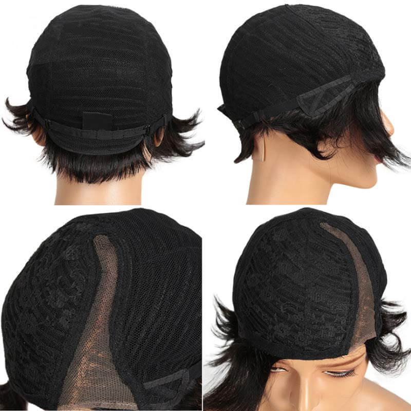 qvr wigs ombre pixie cut lace wig for effortless glam
