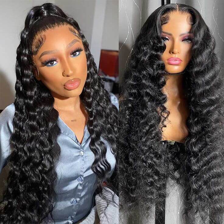 qvr wigs loose deep wave, soft texture for black women’s glam looks
