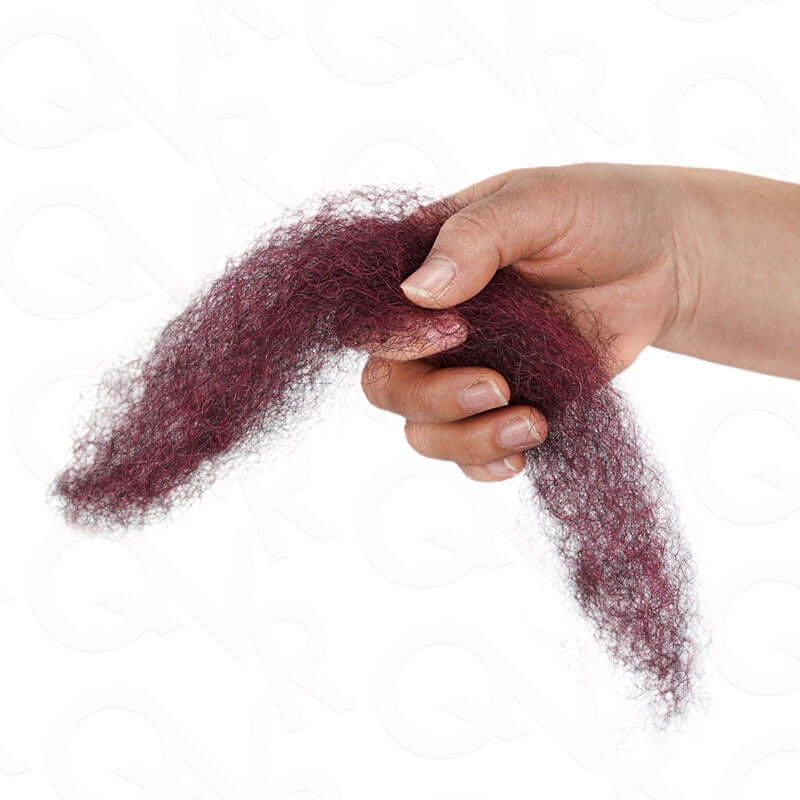 three color mixed afro kinky bulk human hair for braiding