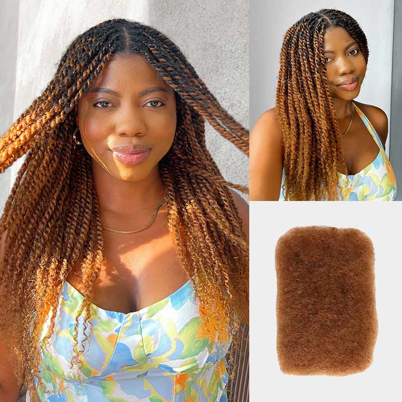 qvr hair afro kinky human hair 
