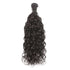 qvr natural black water wave human hair weave 1 bundle