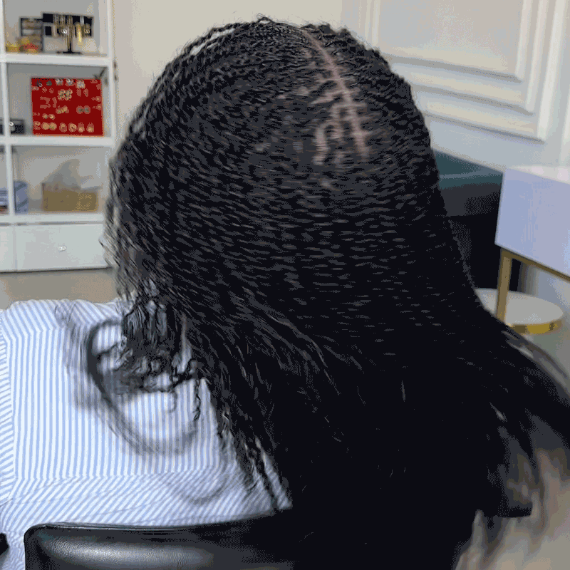 afro kinky bulk natural hair for mini twists extensions