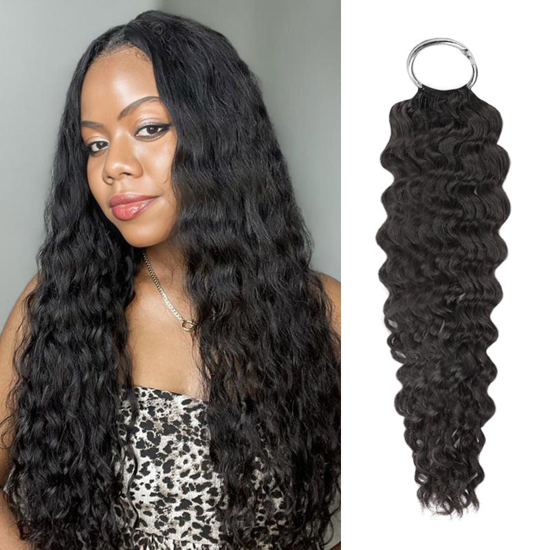 qvr 100% human hair crochet hair for braids