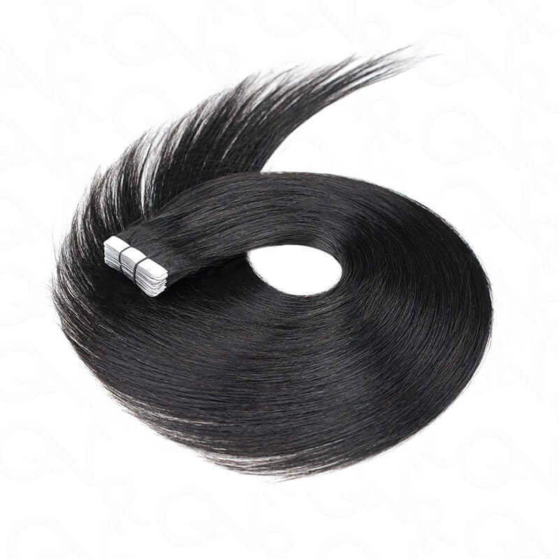 qvr hair invisible straight tape in hair extensions premium hair quality