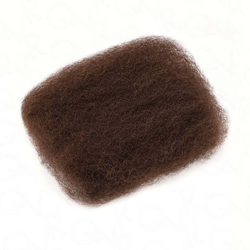 QVR Dark Brown Afro kinky Bulk Hair Extensions For Braiding Dreadlock Human Hair