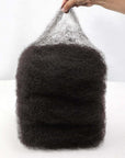 natural afro kinky human hair bulk for black girls