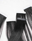 qvr hair tape in hair extensions straight hair texture