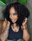 human hair croceht hair small kinky curly for protective styles