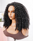 human hair half wigs burmese curls