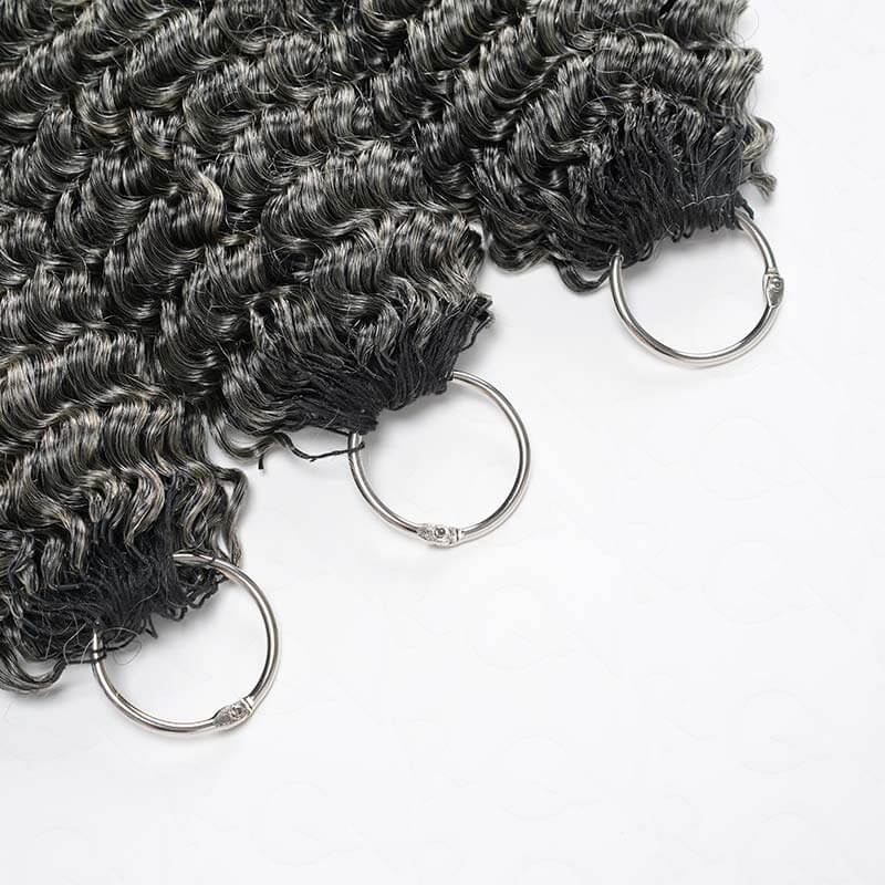 salt pepper crochet hair 3 packs