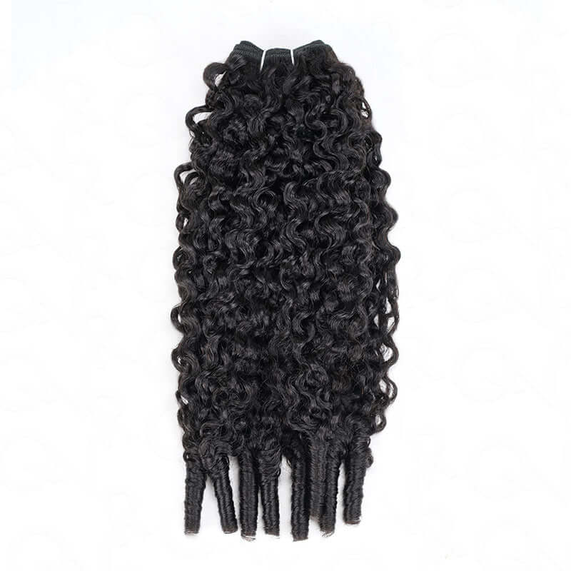 1 bundle of burmese curly hair bundles