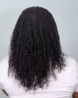 QVR Natural Black Afro kinky Bulk Hair Extensions For Braiding Dreadlock Human Hair