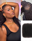 BOGO|Natural Black Afro kinky Bulk Hair Extensions