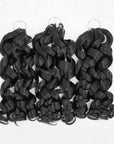 curly crochet hair french curl design voluminous look