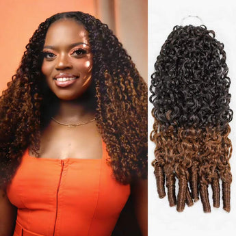 #T2/30 Burmese Curly Crochet Human Hair