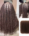 QVR Dark Brown Afro kinky Bulk Hair Extensions For Braiding Dreadlock Human Hair