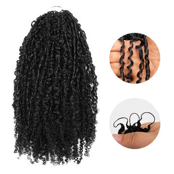 qvr crochet braids afro twist curly natural black for black women 4c hair daily wear