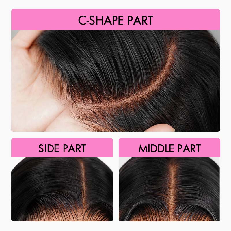 QVR Pre Everything Wear and Go Glueless Water Wave Lace Front Wig Voluminous Human Hair Wigs