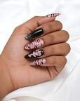 US Only|QVR Pink Ink Sweetheart Press-On Nails