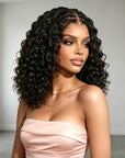 QVR Knotless Boho Braid 5X5 Lace Closure Wig with Braided Top Wear To Go Virgin Human Hair Wigs