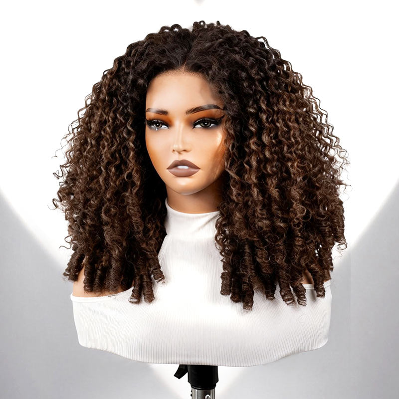 QVR Glueless Burmese Curly 