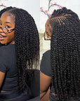 50% OFF|Natural Black Afro Kinky Bulk Human Hair