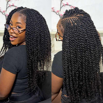 50% OFF|Natural Black Afro Kinky Bulk Human Hair