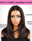 QVR Straight 9x6 Layered Short Human Hair Wig Wear and Go Glueless Bob Wig for Black Women