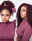 QVR Seamless Burmese Curly Feather Crochet Hair Highlight 