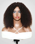 human hair wigs kinky curly v part for beginner-friendly styling