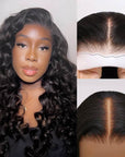 qvr glueless wigs body wave 7x5 lace for black women