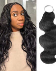 FLASH SALE|Natural Black Feather Crochet Human Hair