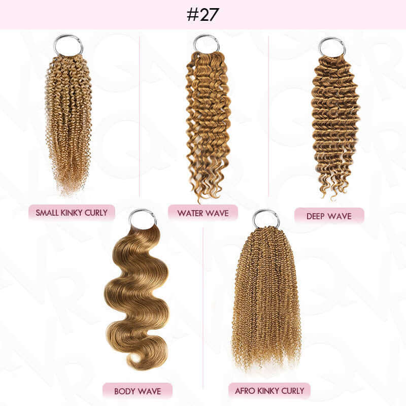 #27 honey blonde crochet braiding hair hair texture chart